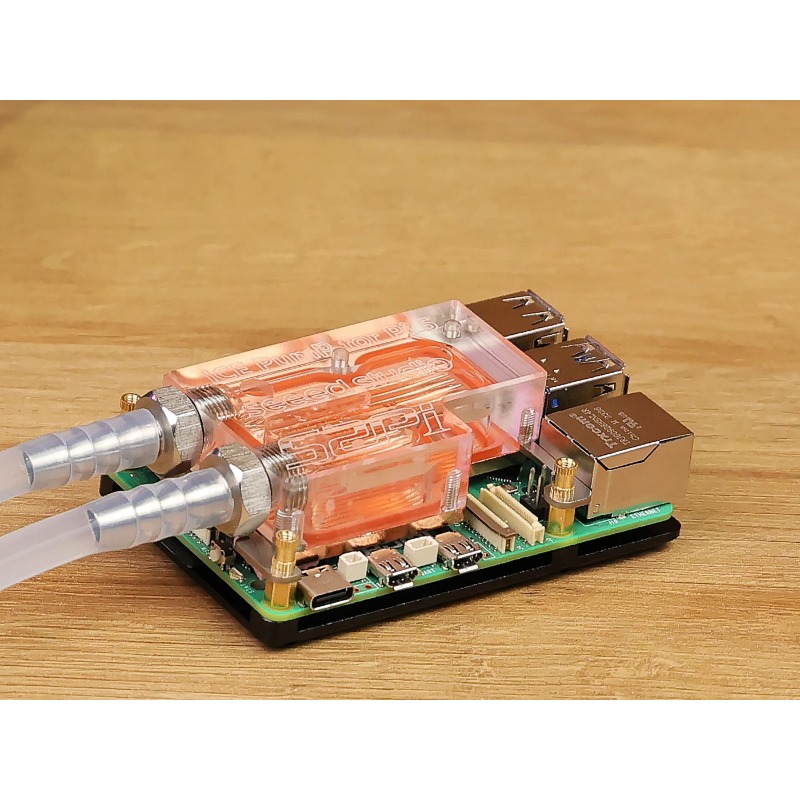 Ультратонкий водяной блок для  – обзор и цена Raspberry Pi Water Cooling Kit