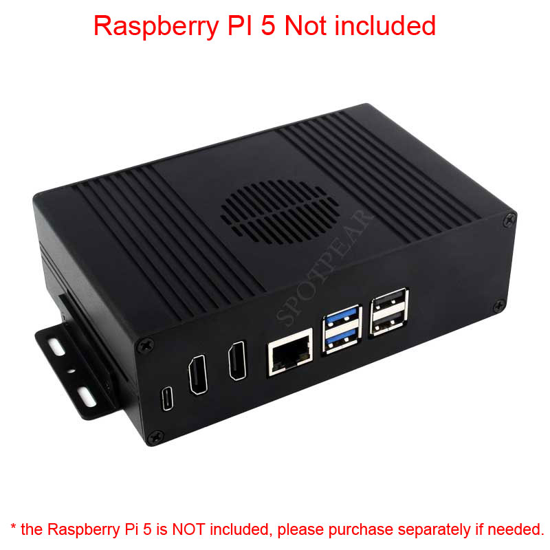 Raspberry Pi 5 Box Case Kit-C  – обзор и цена Argon One V3 M.2 Nvme Case