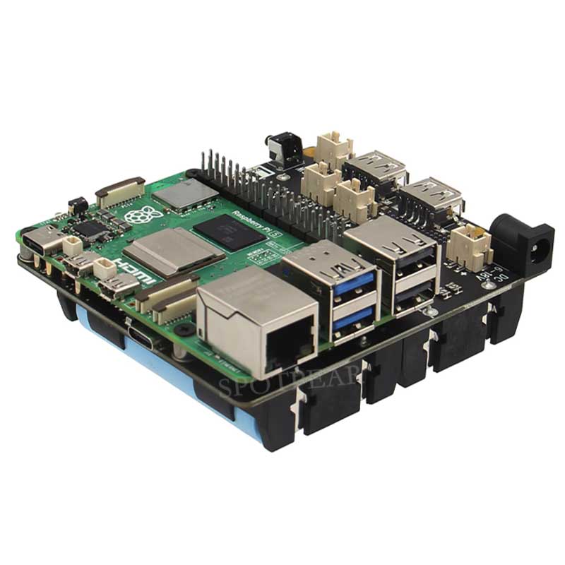 X1202 Raspberry Pi 5-печатная  – обзор и цена Raspberry Pi Uninterrupted Power Supply Ups 18650